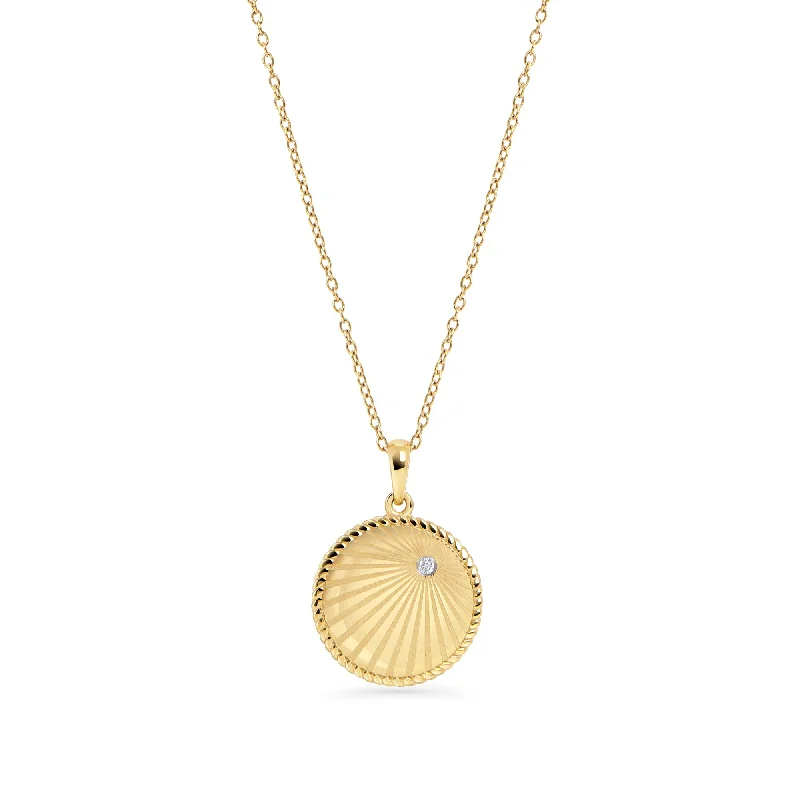 Rose Gold Necklace for Women-Apollo Pendant Necklace