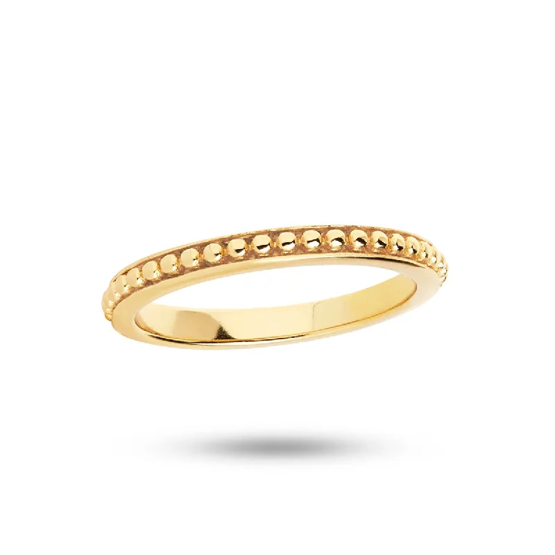 Diamond Cluster Ring-Byzantine 18K Gold Plated Ring