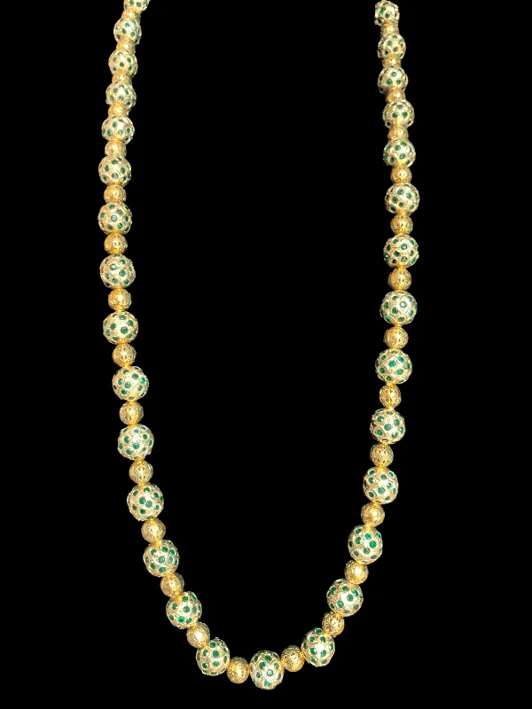 Luxury Pendant Necklace-NS90 Beads necklace - green ( READY TO SHIP )