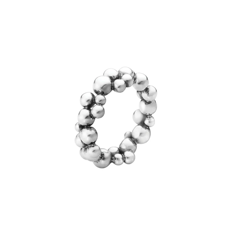 Stackable Rings for Women-Moonlight Grapes Silver Ring