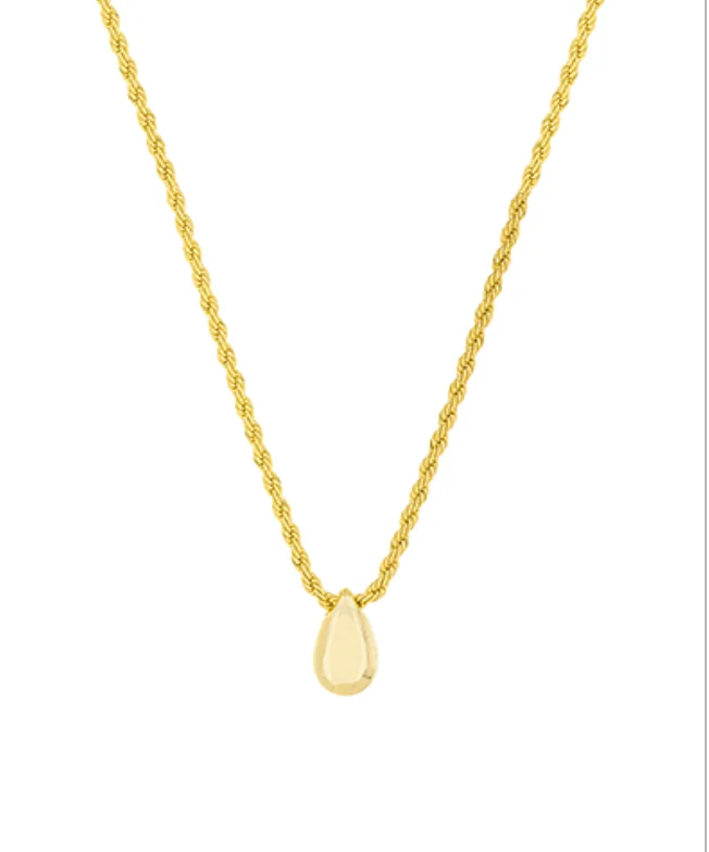 Heart Shaped Necklace-The Dainty Teardrop Necklace