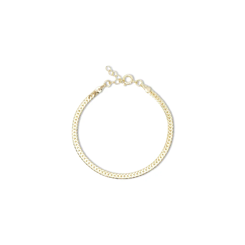 Adjustable Chain Bracelet-THE MINI CUBAN LINK BRACELET