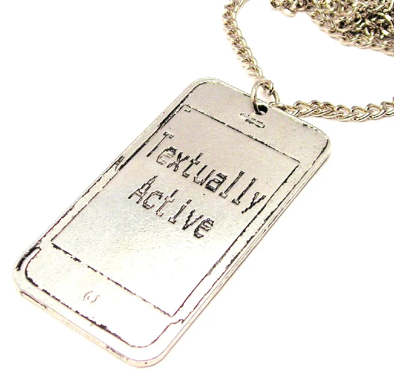 Unique Design Necklace-Textually Active Statement Platform Necklace