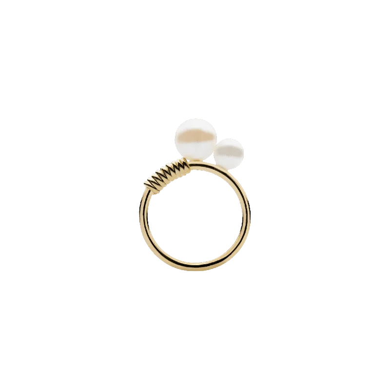 Unique Engagement Ring-Stella Point Ring Gold Plated