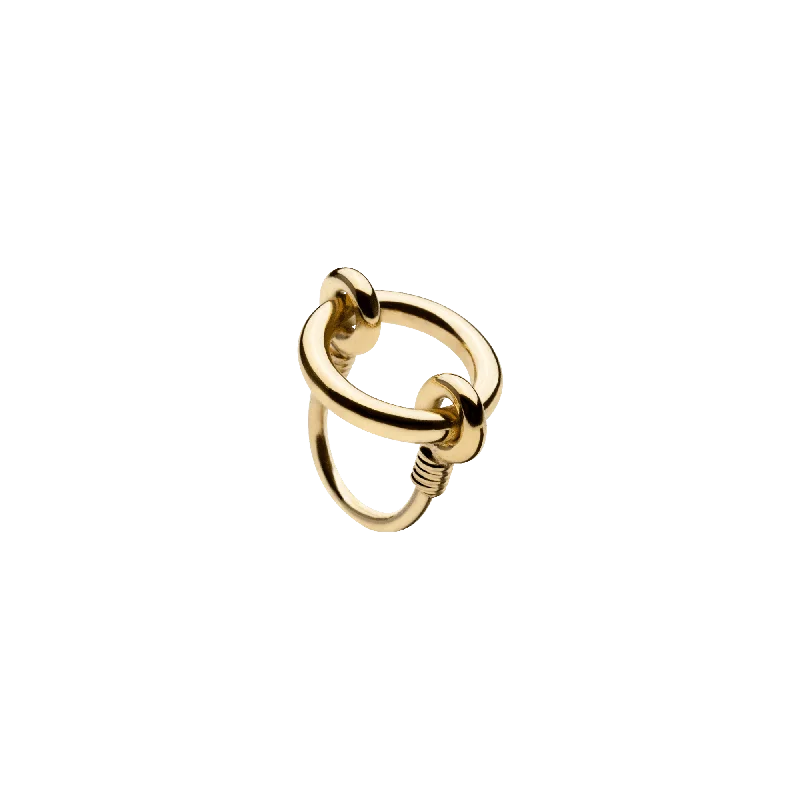 Antique Gold Ring-Marmont Ring Gold Plated