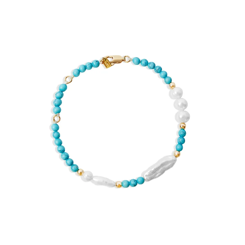 Pearl and Crystal Bracelet-HEAVEN’S SAKE BRACELET (ALEXANDER ROTH X THE M)